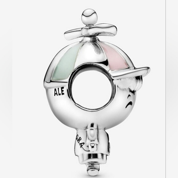 Authentic NEW Pandora Little Boy Charm S925ALE Enamel - Picture 9 of 9